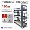 Тележка-стеллаж Helen HC12/3